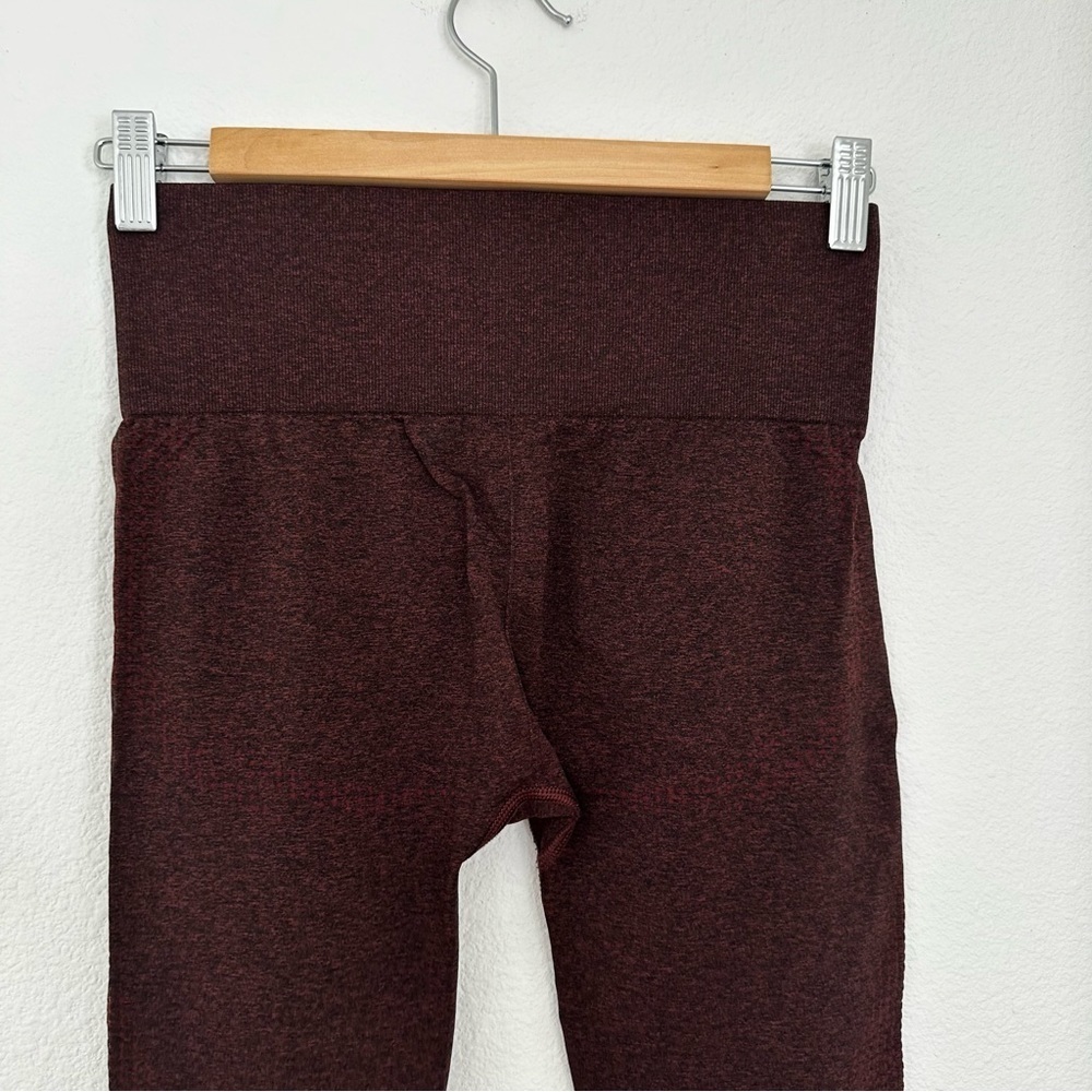 Gymshark Burgundy Leggings - Picture 7 of 8